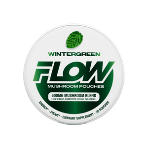 Flow Mushroom Pouches with Lions Mane and Cordyceps