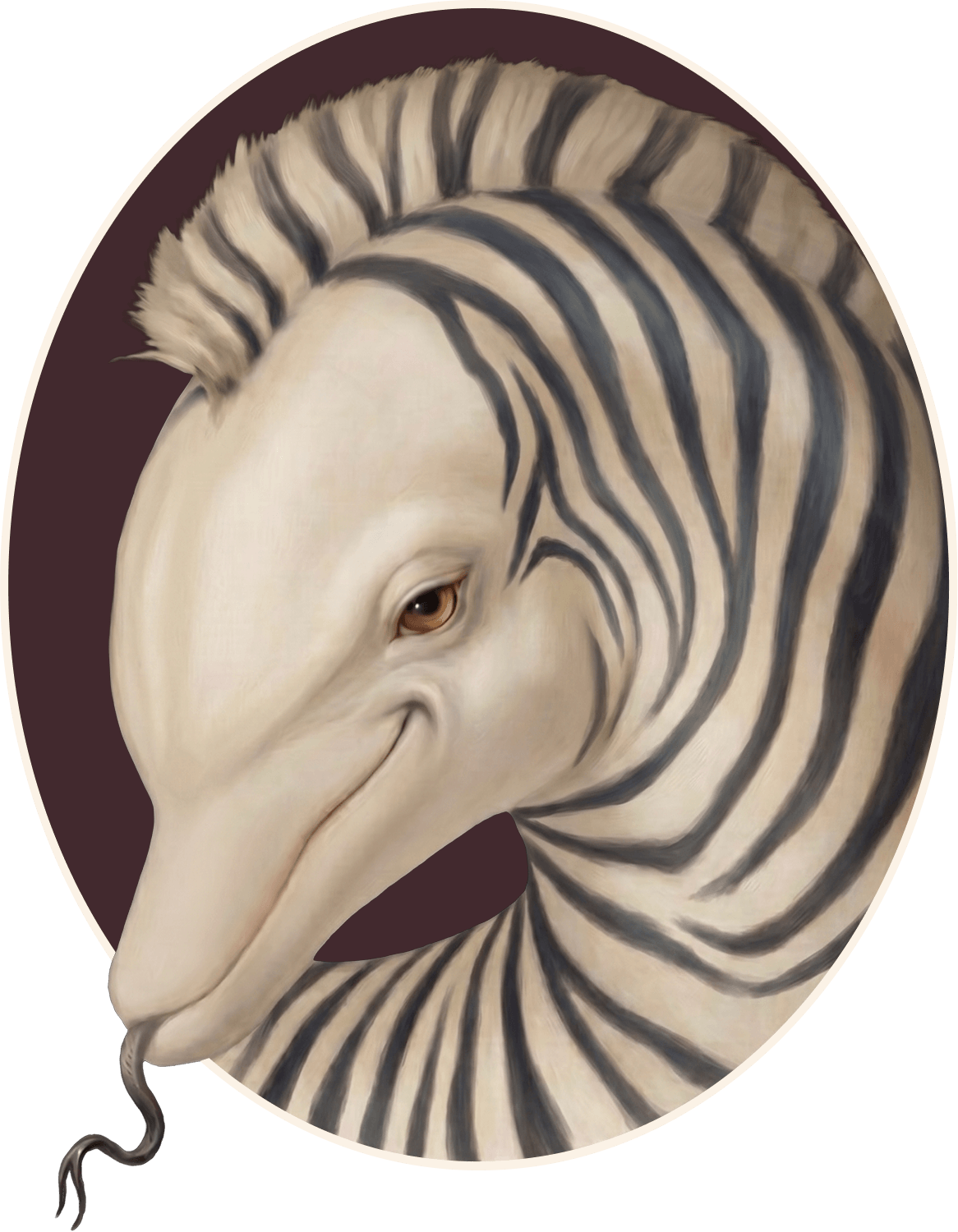 Zebra Dolphin mascot